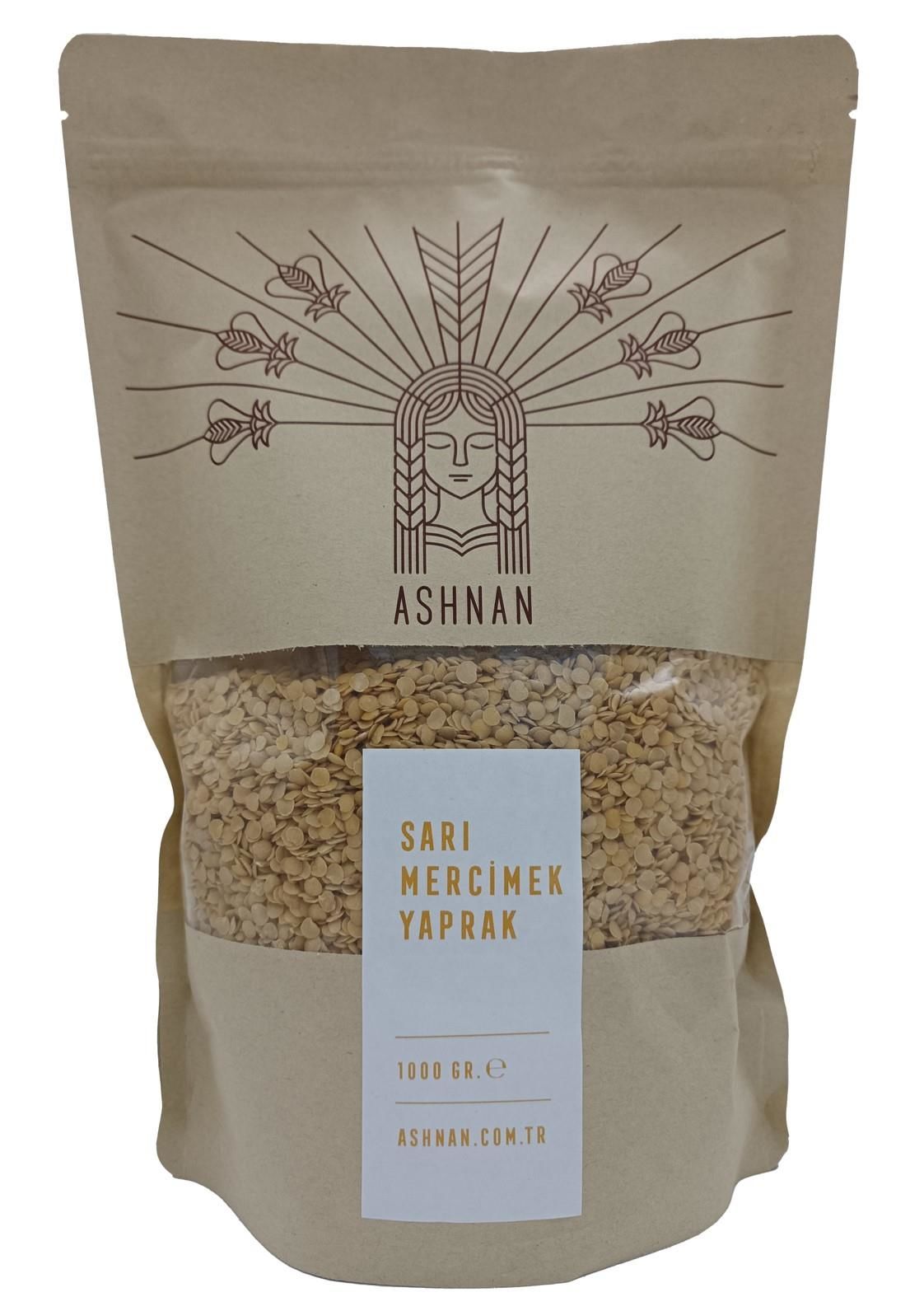 Ashnan Sarı Mercimek Yaprak 1000g