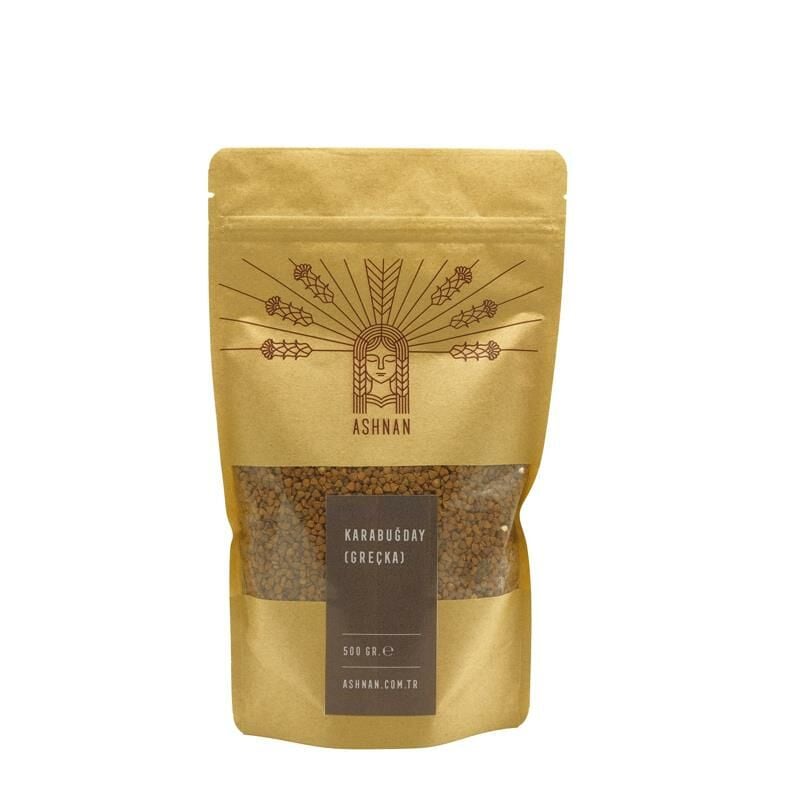 Ashnan Karabuğday (Greçka) Kavrulmuş 500g Glutensiz
