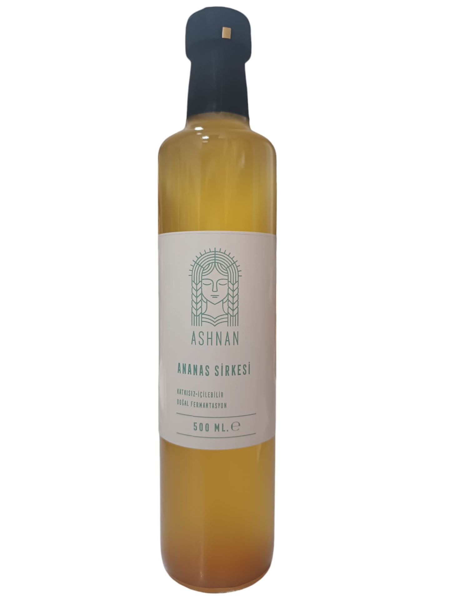 Ashnan Ananas Sirkesi 500 ml Doğal Fermantasyon