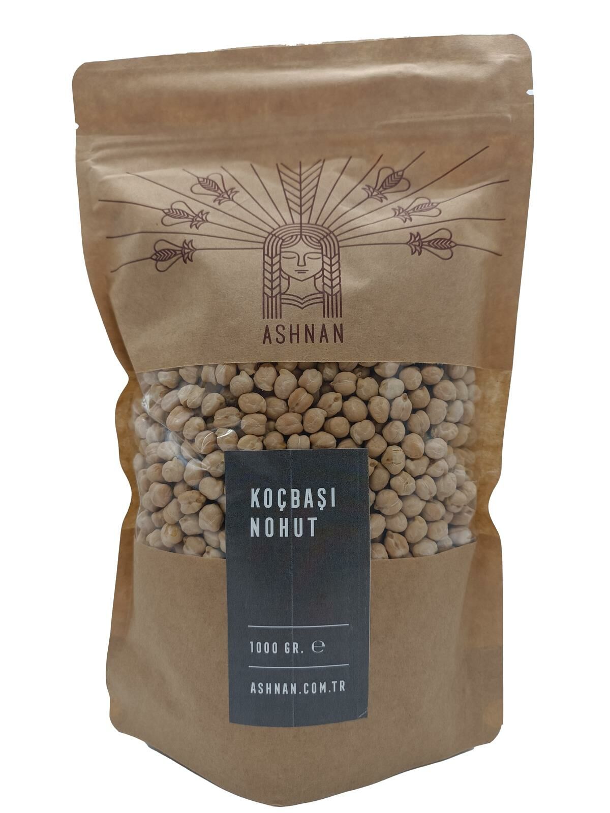 Ashnan Koçbaşı Nohut 1000g ( 9 mm)