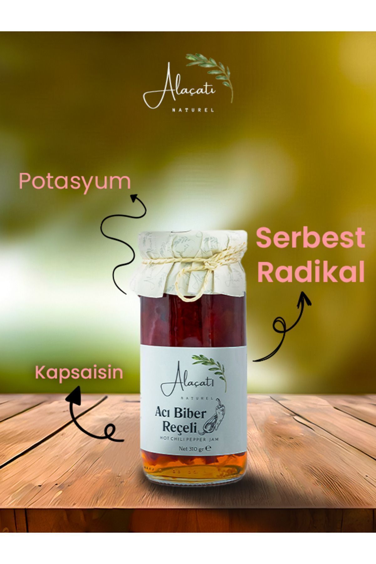 Acı Biber Reçeli - 310g