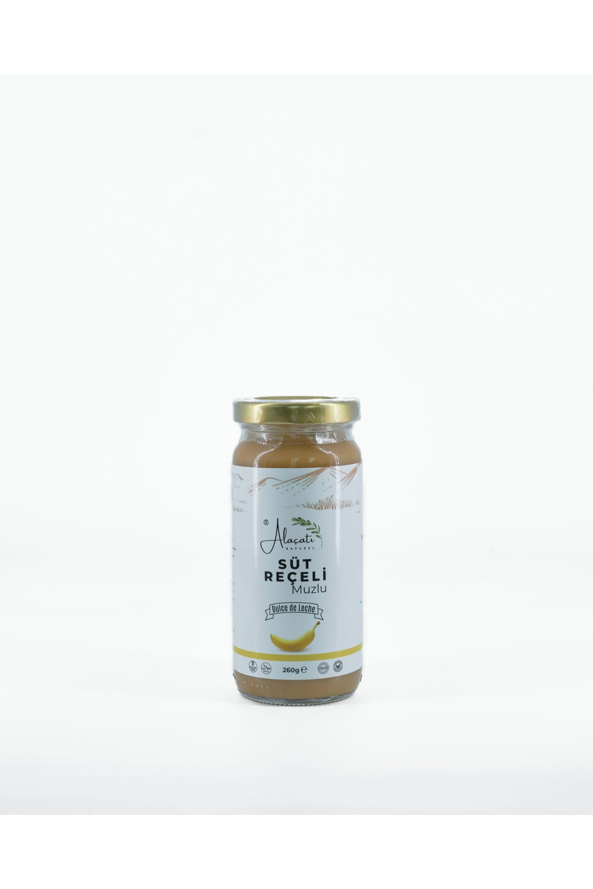Süt Reçeli Muzlu 260gr