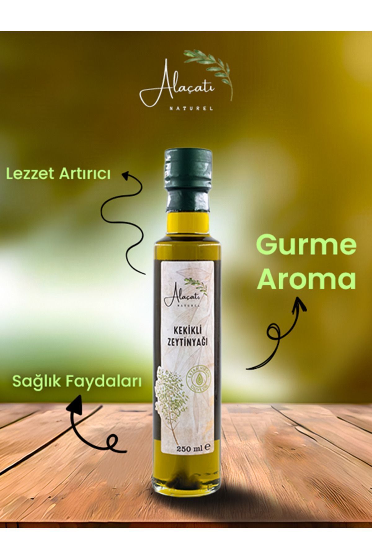 Kekikli Zeytinyağı - 250 ml