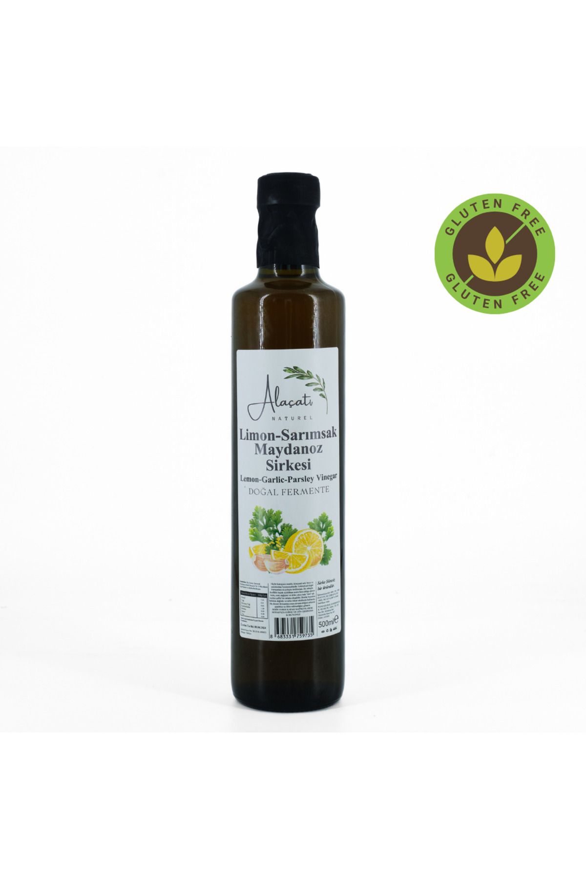 Limon-Sarımsak-Maydanoz Sirkesi 500ml