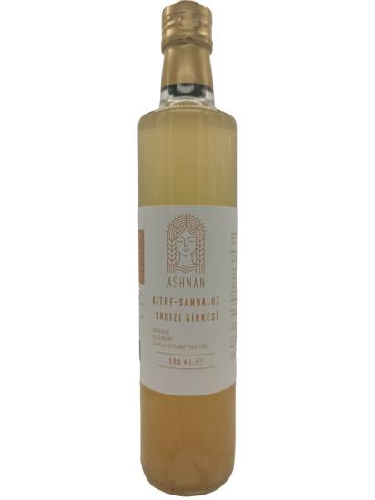 Ashnan Kitre Sandaloz Sakızı Sirkesi 500 ml (Doğal Fermantasyon- Katkısız- Filitresiz)