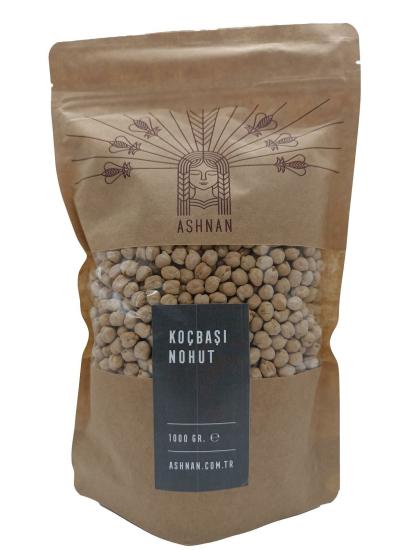 Ashnan Koçbaşı Nohut 1000g ( 9 mm)