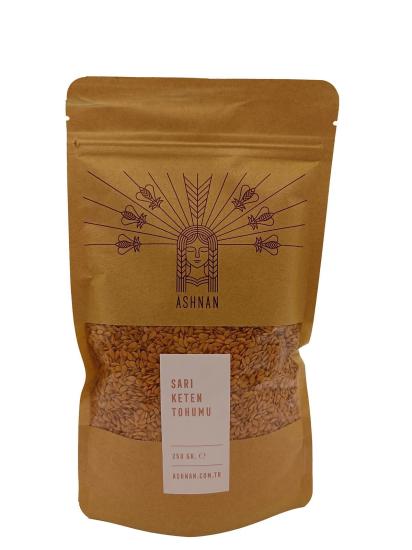 Sarı Keten Tohumu Tane ( Gold Keten Tohumu ) Glutensiz  250 gr