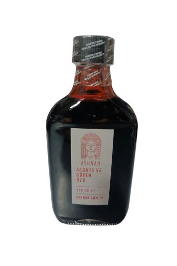 Ashnan Aronya Güvem özü 270 gr (%90 Aronya %10 Güvem ) Soğuk pres vakum kazan özüt