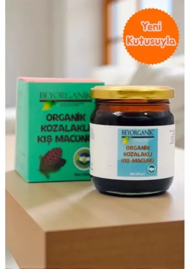 BEYORGANİK Organik Kozalak Macunu 240gr (PESTİSİT ANALİZLİ)