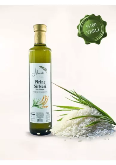 Alaçatı Naturel Pirinç Sirkesi 500 ml