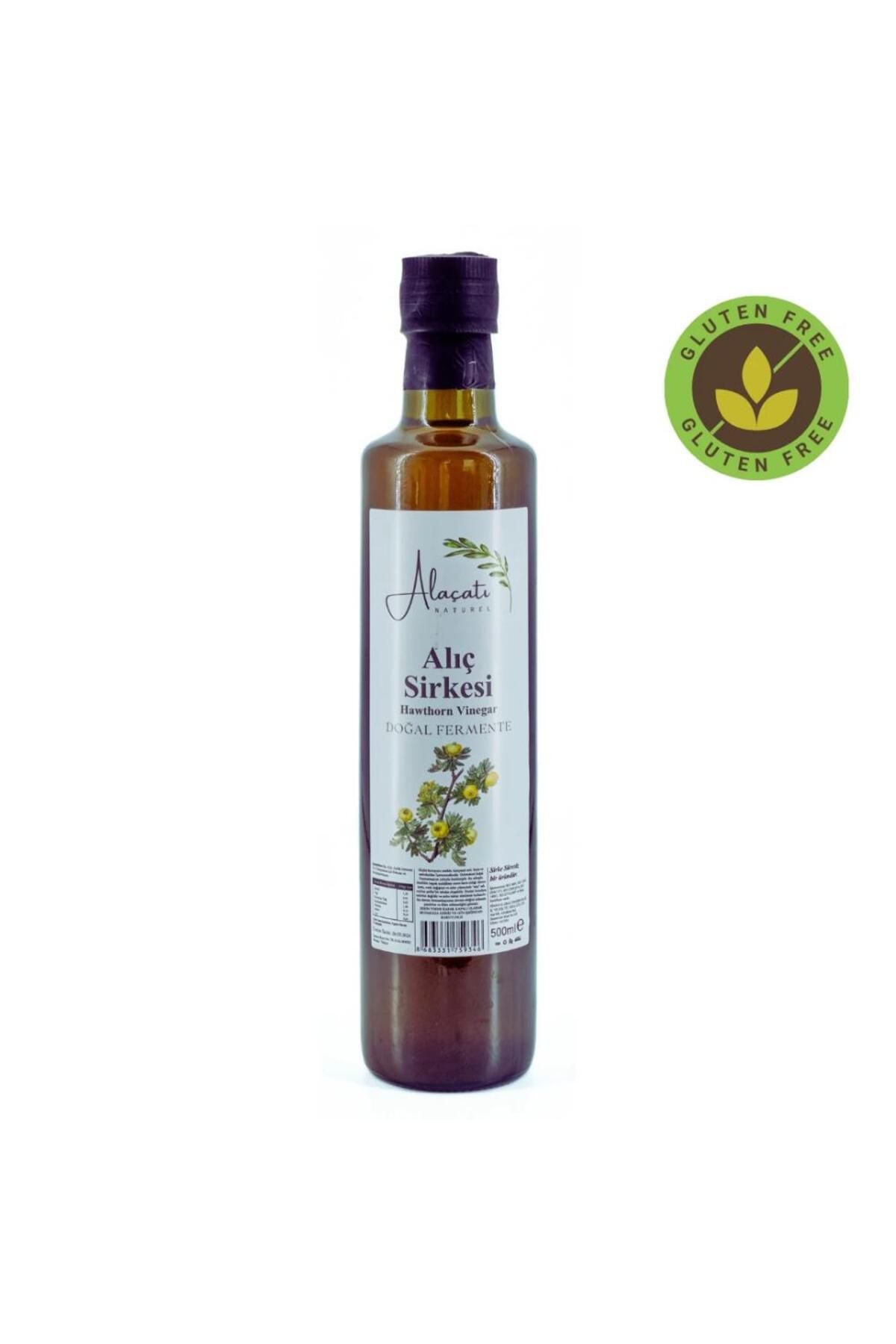Alaçatı Naturel Alıç Sirkesi Doğal Fermente 500 ml e